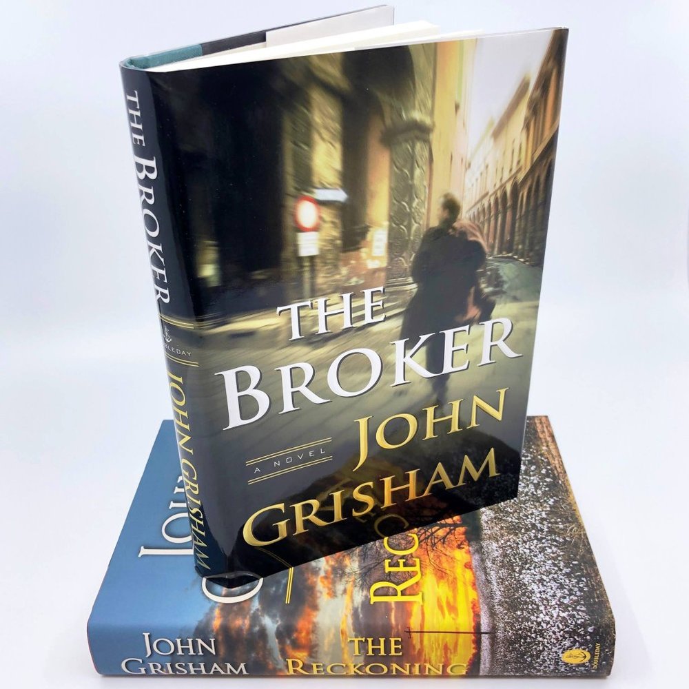JOHN GRISHAM Hardcover Book THE BROKER